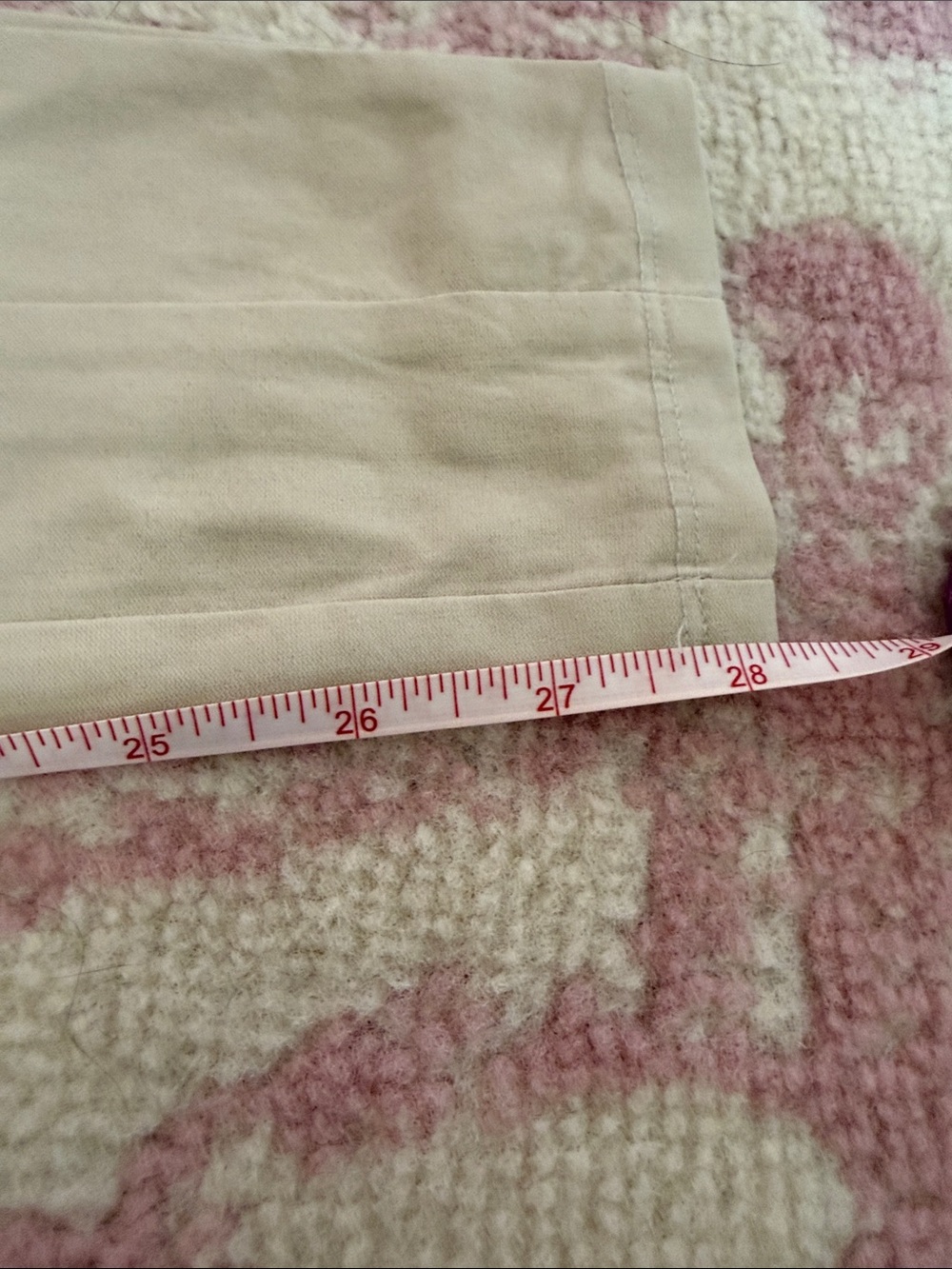 Simply Vera Vera Wang Skinny Ponte Leggings in Light Cream - Picture 3 of 4